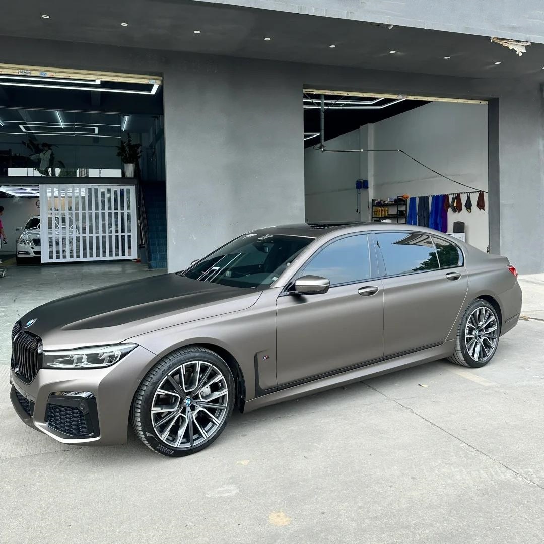 Matte Metallic Satin Gunmetal Grey Car Vinyl Wrap PET review Satin 01