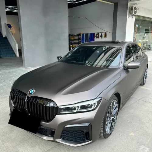 Matte Metallic Satin Gunmetal Grey Car Vinyl Wrap PET review 