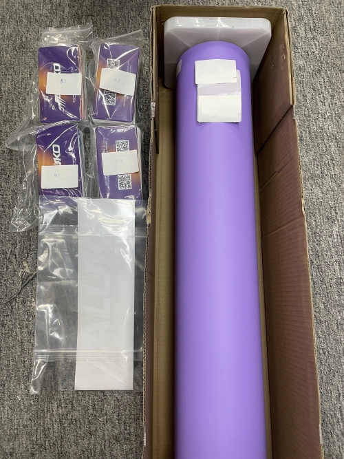 Matte Ultimate Flat Lavender Purple Car Vinyl Wrap  reviewed by