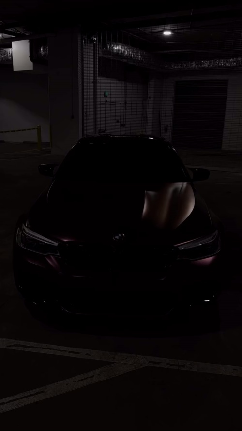 Matte Diamond Brown Red Car Vinyl Wrap review 