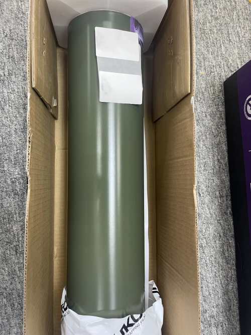 Matte Satin Ceramics Military Green Car Vinyl Wrap PET review 