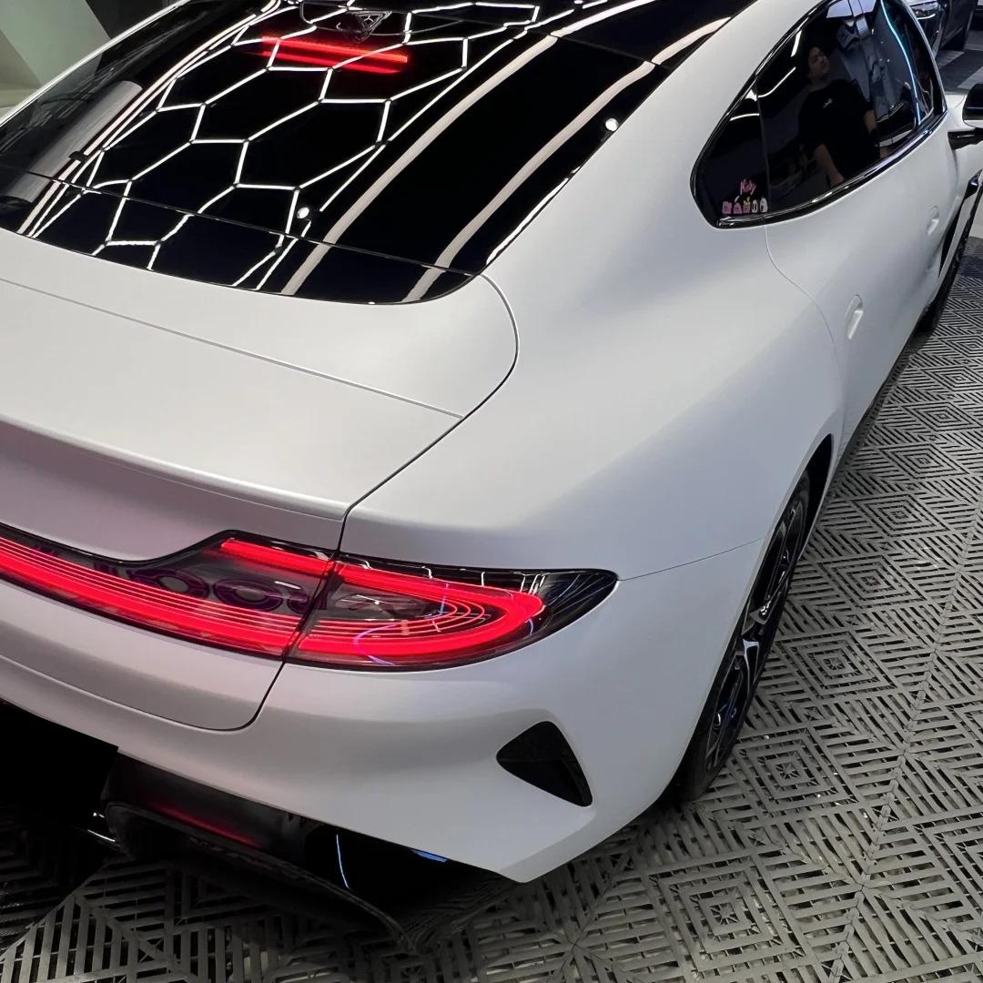 Satin Ceramic White Car Vinyl Wrap review Cheaper 00