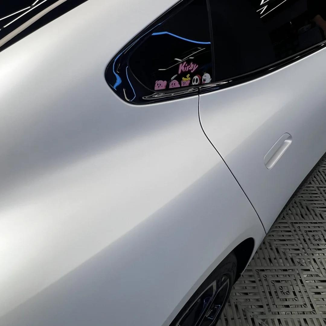 Satin Ceramic White Car Vinyl Wrap review Cheaper 01