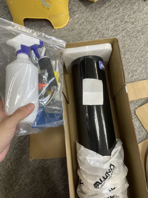 Gloss Metallic Sparkle Glitter Black Car Vinyl Wrap review 