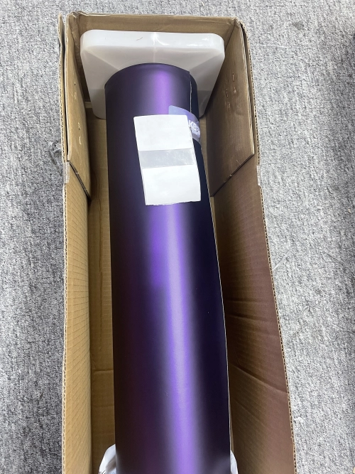 Ultra Matte Metallic Dark Purple Car Vinyl Wrap PET reviewed by