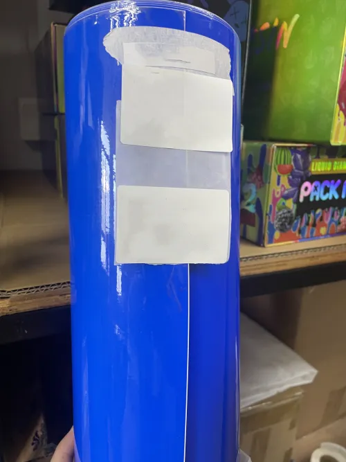 Gloss Royal Blue Car Vinyl Wrap PET review 