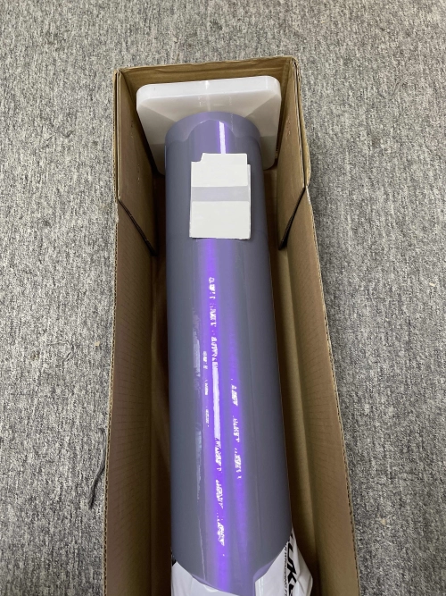 Gloss Metallic Chameleon Candy Grey Purple Car Vinyl Wrap PET reviewed by