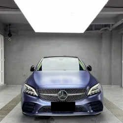 Matte Metallic Midnight Blue Car Vinyl Wrap review Midnight 01