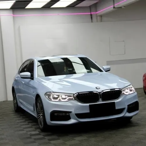 Gloss Macaron Jazz Blue Car Vinyl Wrap review 