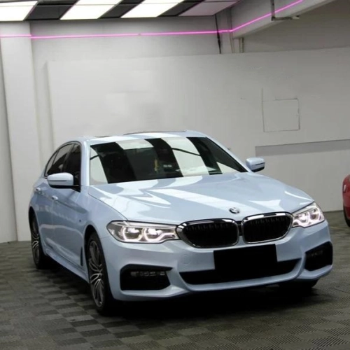 Gloss Macaron Jazz Blue Car Vinyl Wrap review 