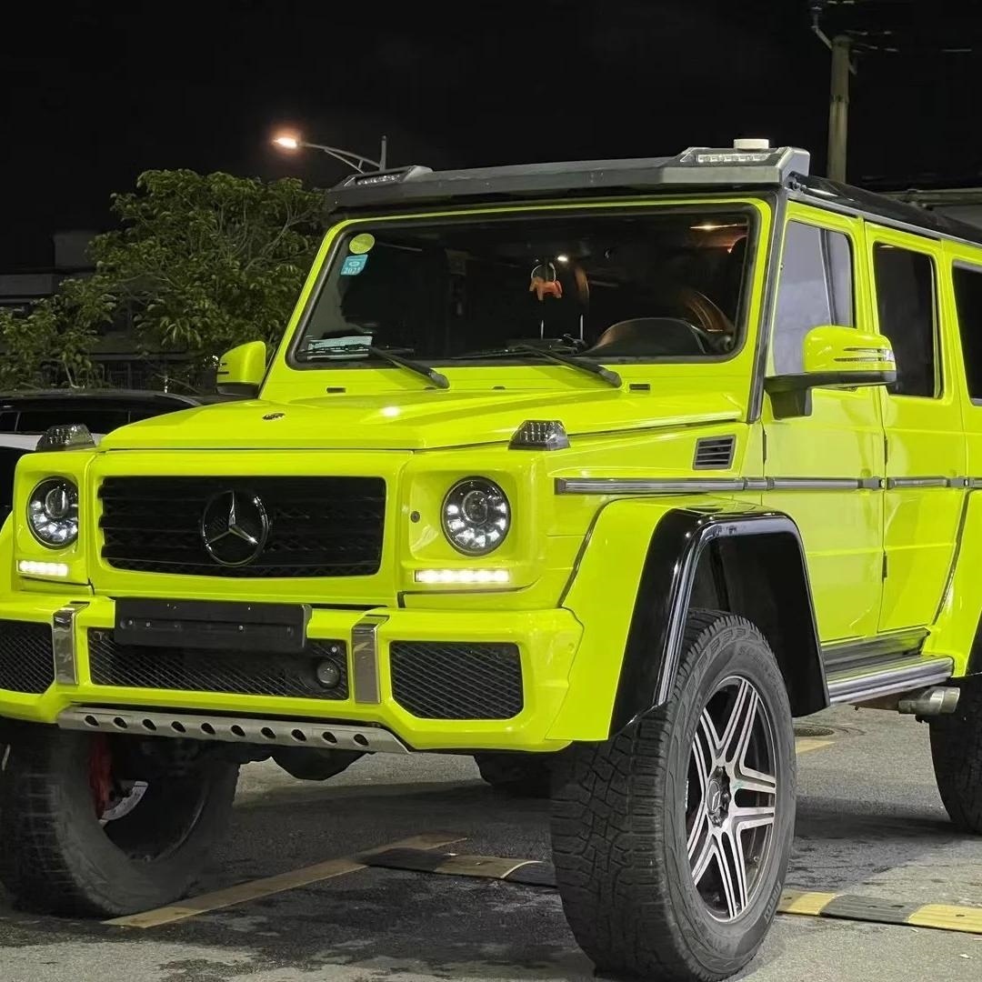 Gloss Acid Green Car Vinyl Wrap PET review Product 00