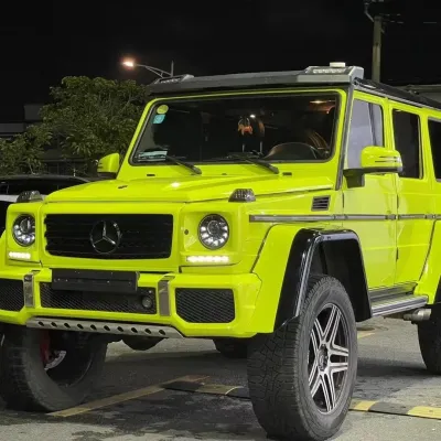 Gloss Acid Green Car Vinyl Wrap  review Product 00