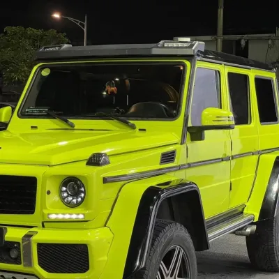 Gloss Acid Green Car Vinyl Wrap  review Product 01