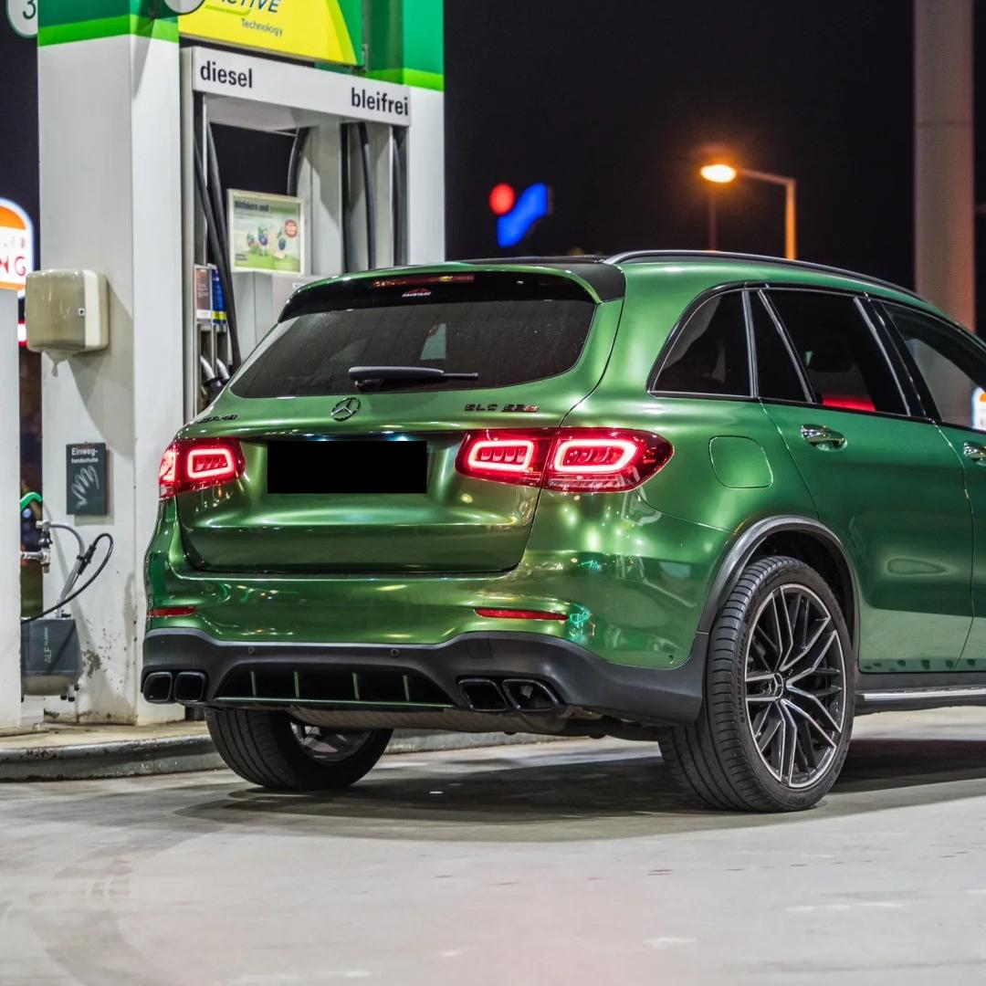 Gloss Metallic Sonoma Green Car Vinyl Wrap PET review Sonoma 01