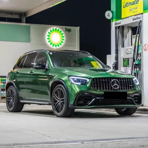 Gloss Metallic Sonoma Green Car Vinyl Wrap PET review 