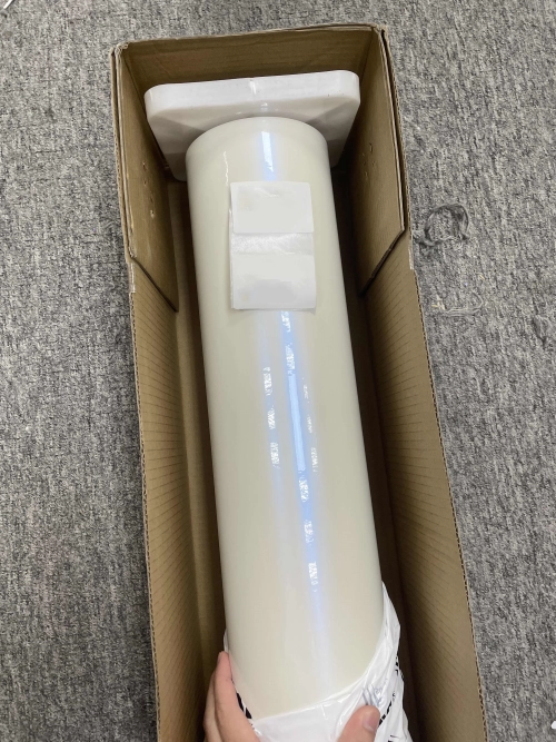 Gloss Metallic Chameleon Blue White Car Vinyl Wrap PET review 