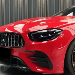 Glossy Crystal Porsche Carmine Red Car wrap review Wrap 04