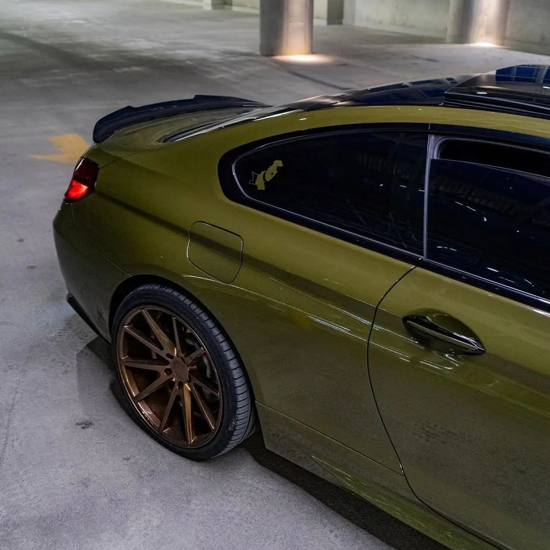 Gloss Military Green Car Vinyl Wrap PET  review David 01