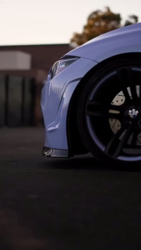 Gloss Macaron Baby Blue Car Vinyl Wrap PET review tonedowned_340i