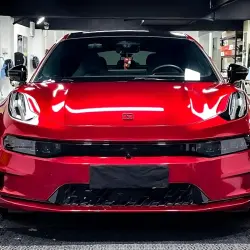 Gloss Metallic Liquid Ruby Red Car Vinyl Wrap PET review Ruby 01