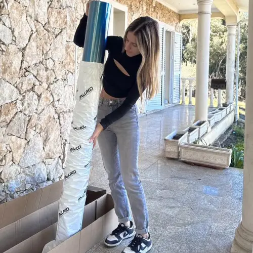 Gloss Metallic Rainbow Laser Blue Car Vinyl Wrap review 