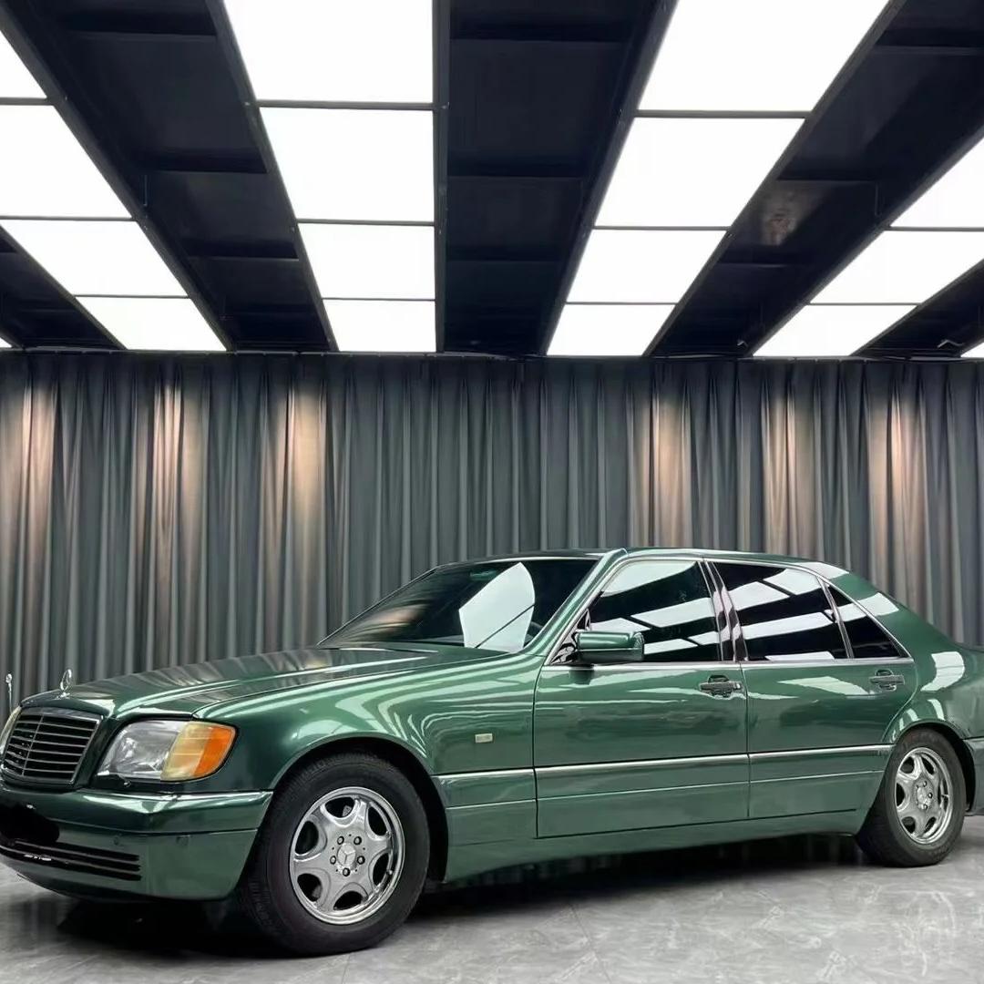 Gloss Metallic Emerald Green Car Vinyl Wrap PET review Bought 01