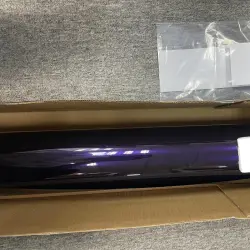 Gloss Metallic Ghost Midnight Purple Car Vinyl Wrap PET review David 