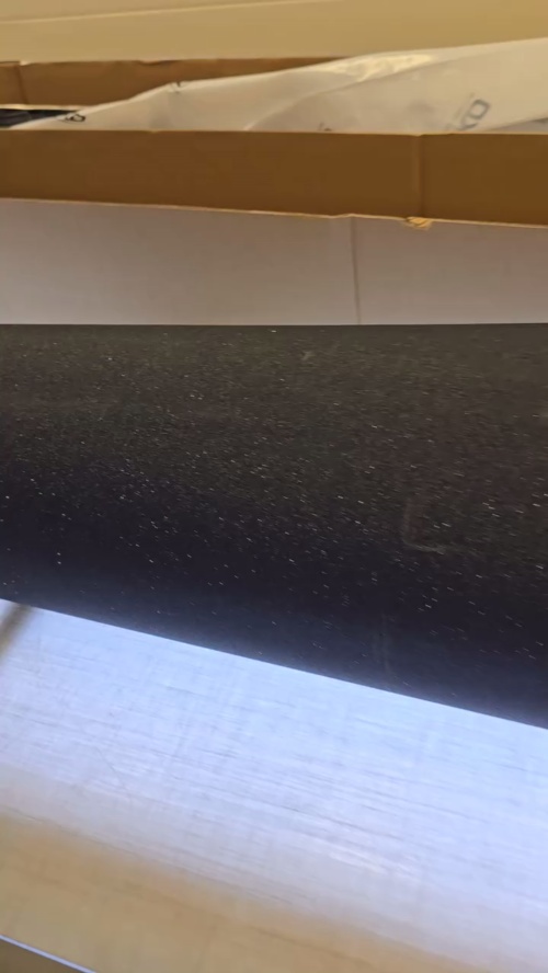 Matte Diamond Glitter Black Car Vinyl Wrap review David