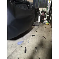 Ultra Matte Casting Black Car Vinyl Wrap Tesla  BMW review SadSloth 02