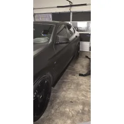 Ultra Matte Casting Black Car Vinyl Wrap Tesla  BMW review SadSloth 03