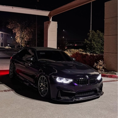Gloss Metallic Ghost Midnight Purple Car Vinyl Wrap PET reviewed by