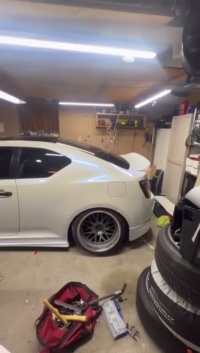 Gloss Metallic Chameleon Blue White Car Vinyl Wrap review existancegarage 05