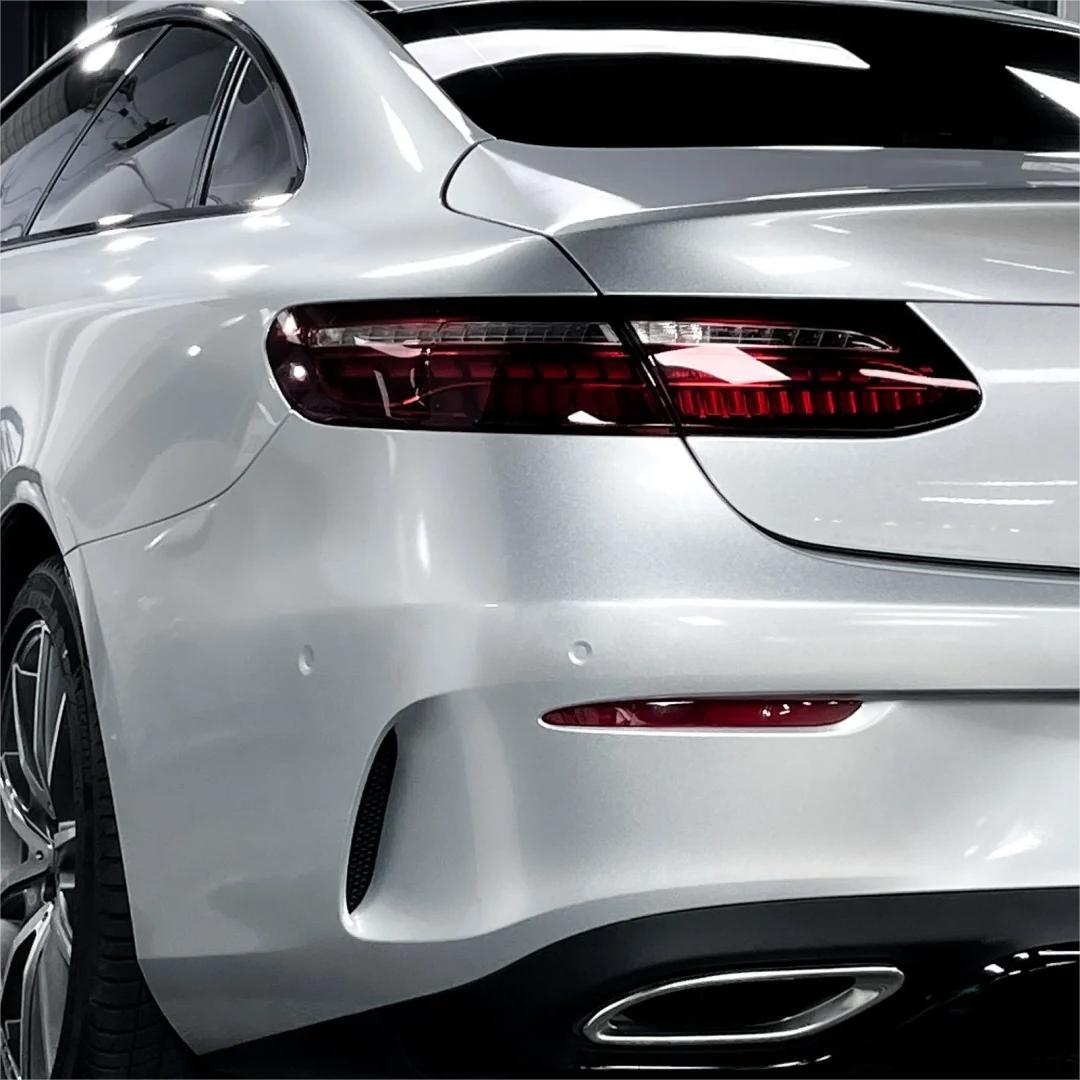 Gloss Metallic Diamond Silver Car Vinyl Wrap review David 00