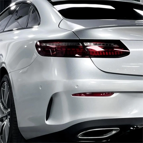 Gloss Metallic Diamond Silver Car Vinyl Wrap reviewed by