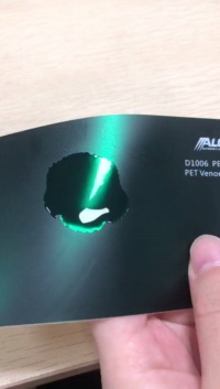 Matte Metallic Chrome Venom Green Car Vinyl Wrap PET review Venom