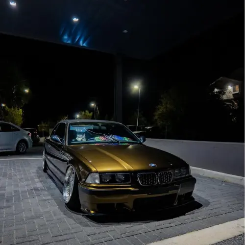 Gloss Metallic Midnight Gold Car Vinyl Wrap PET review 