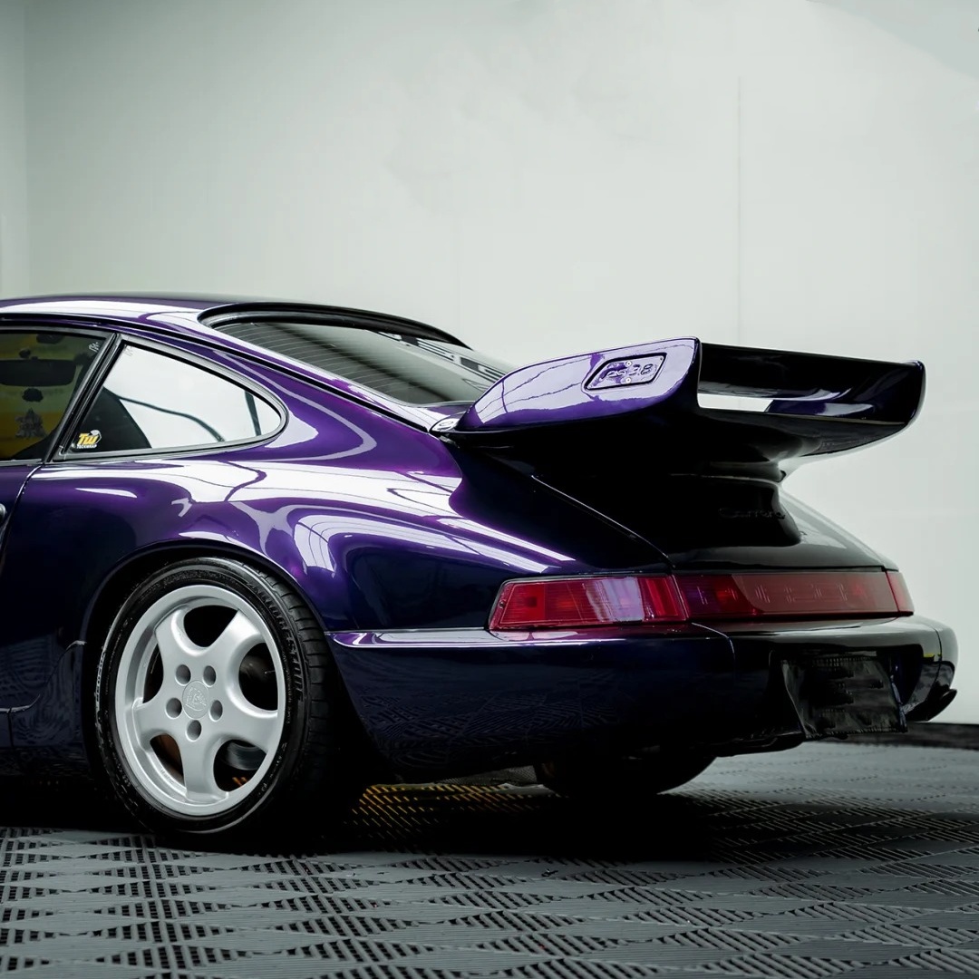 Gloss Metallic Midnight Purple Car Vinyl Wrap BMW PET review Midnight 03