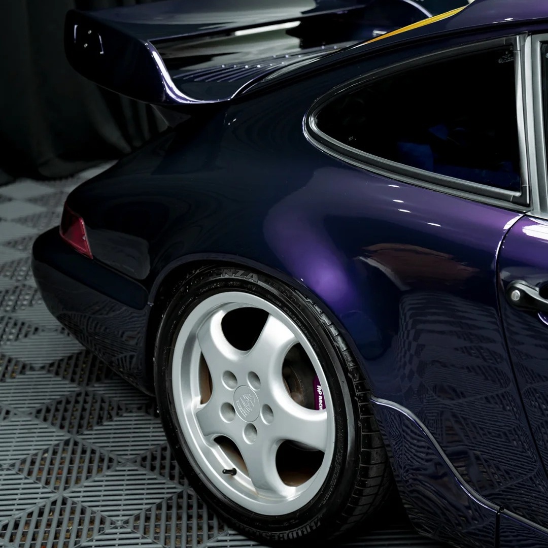 Gloss Metallic Midnight Purple Car Vinyl Wrap BMW PET review Midnight 04