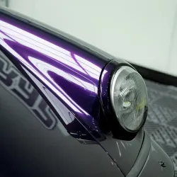 Gloss Metallic Midnight Purple Car Vinyl Wrap BMW  review Midnight 06