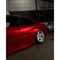 Ultra Glossy Metallic Vampire Red Car Vinyl Wrap Audi BMW PET   review artur._e46 01