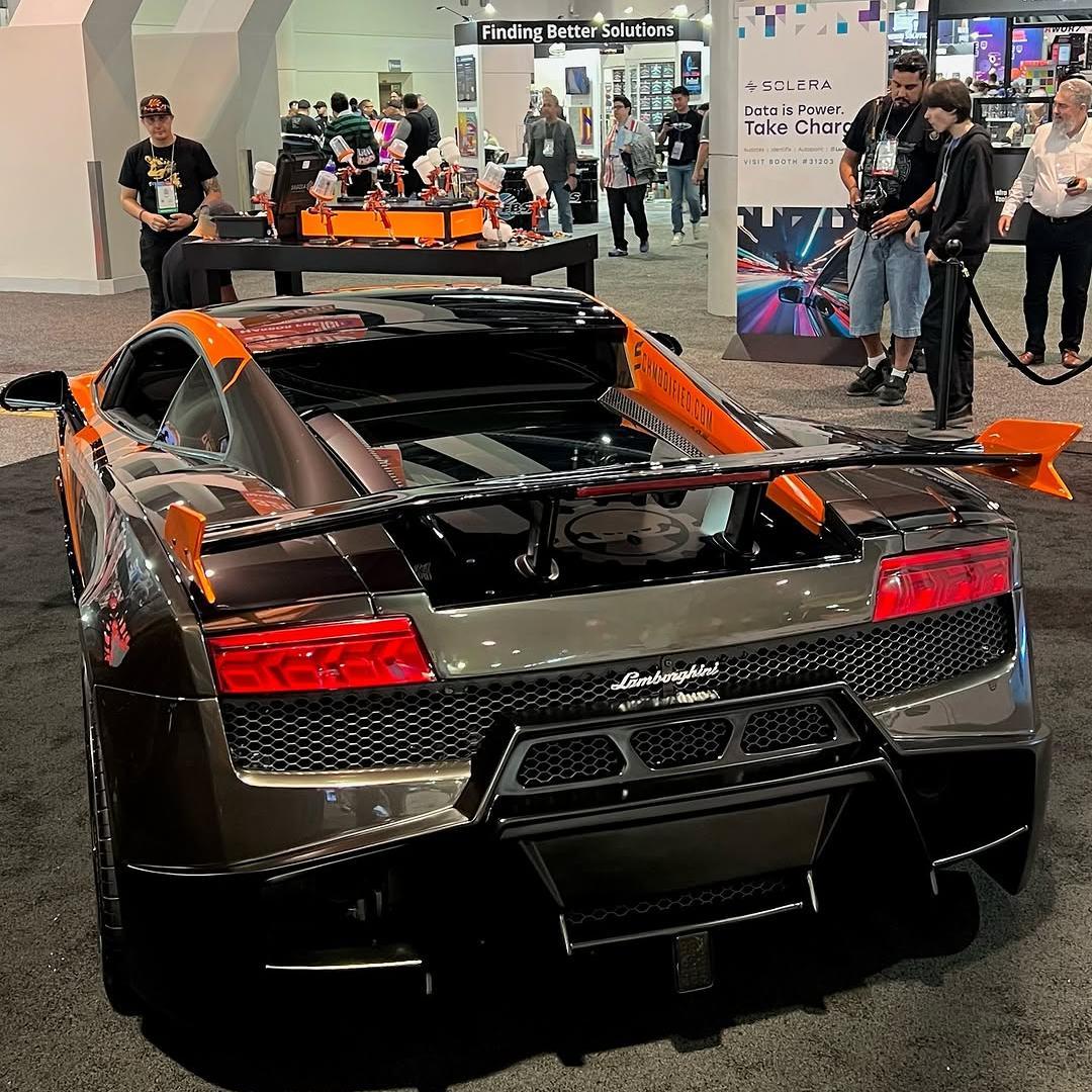 Gloss Metallic Tungsten Black Car Vinyl Wrap PET  review schmodified 01