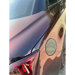 Gloss Rainbow Drift Black Red Car Vinyl Wrap PET review Sdeepurpedic 03
