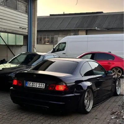 Gloss Metallic Midnight Purple Car Vinyl Wrap BMW  review artur._e46 02