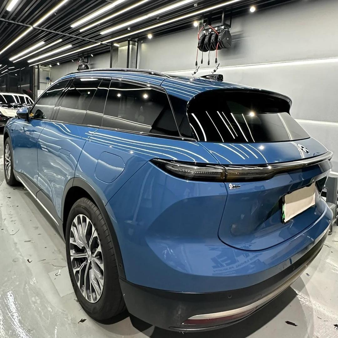 Gloss Neptuen Blue Car Vinyl Wrap PET  review hurz 03