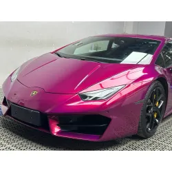 Gloss Metallic Pagoda Red Car Vinyl Wrap PET review David 01