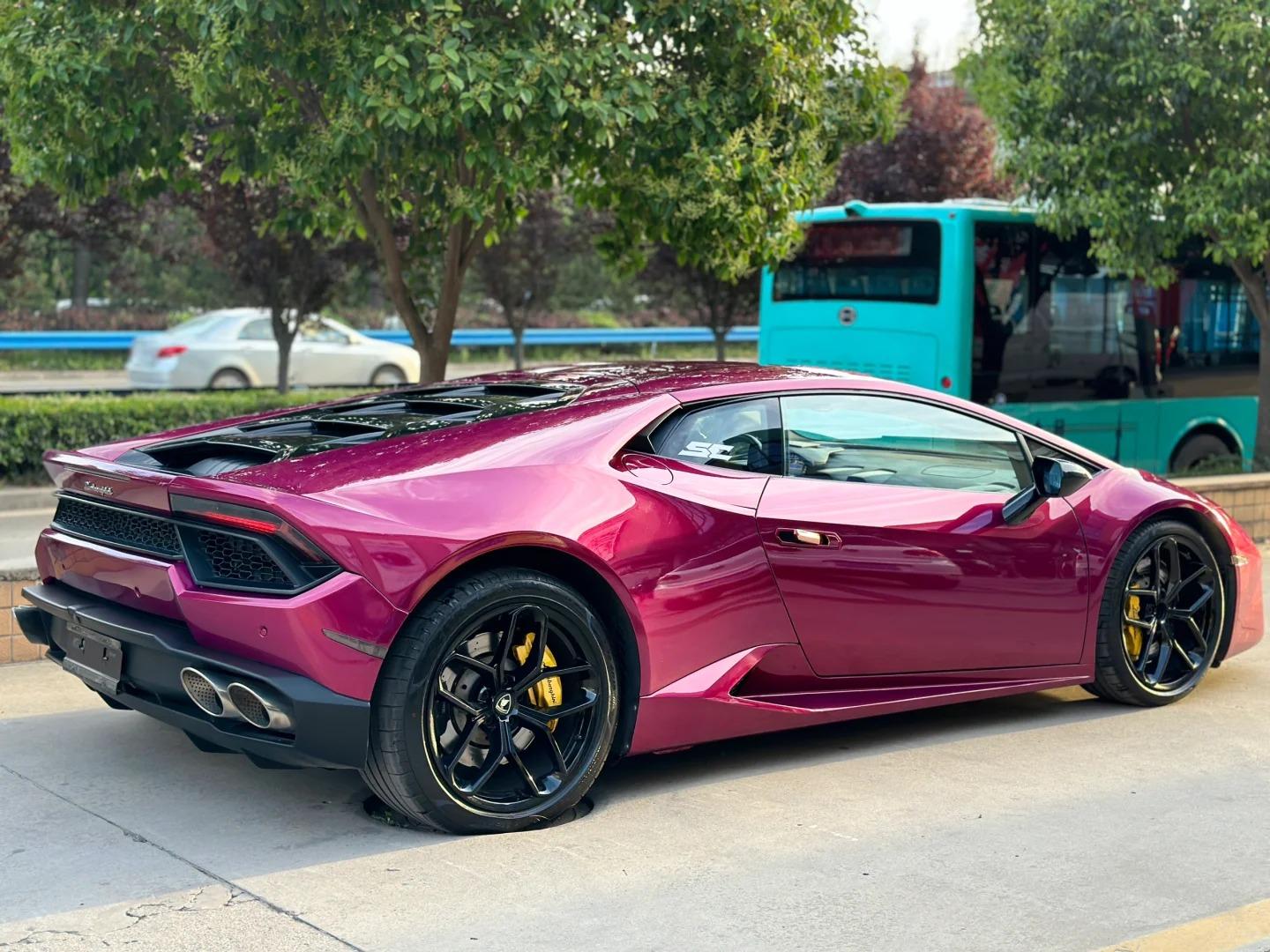 Gloss Metallic Pagoda Red Car Vinyl Wrap PET review David 01