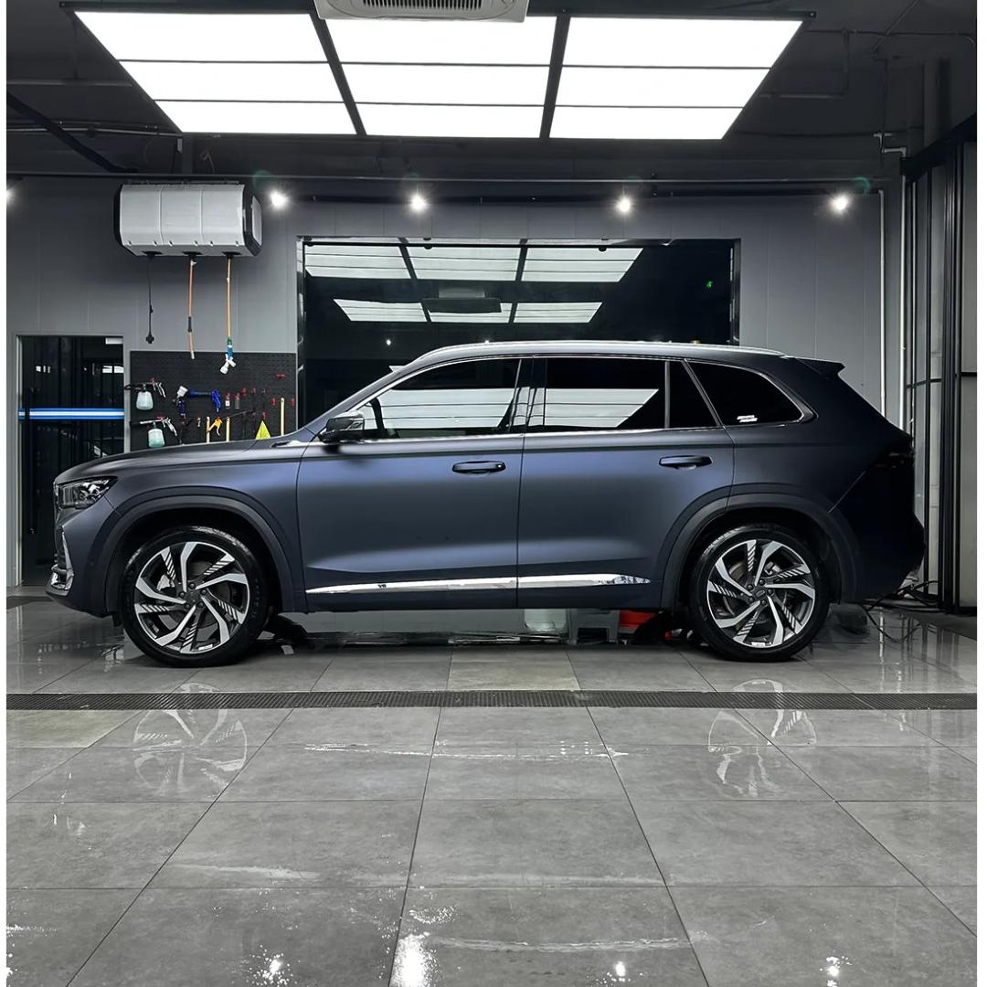 Best Matte Dark Blue Car Vinyl Wrap review Vinyl 01