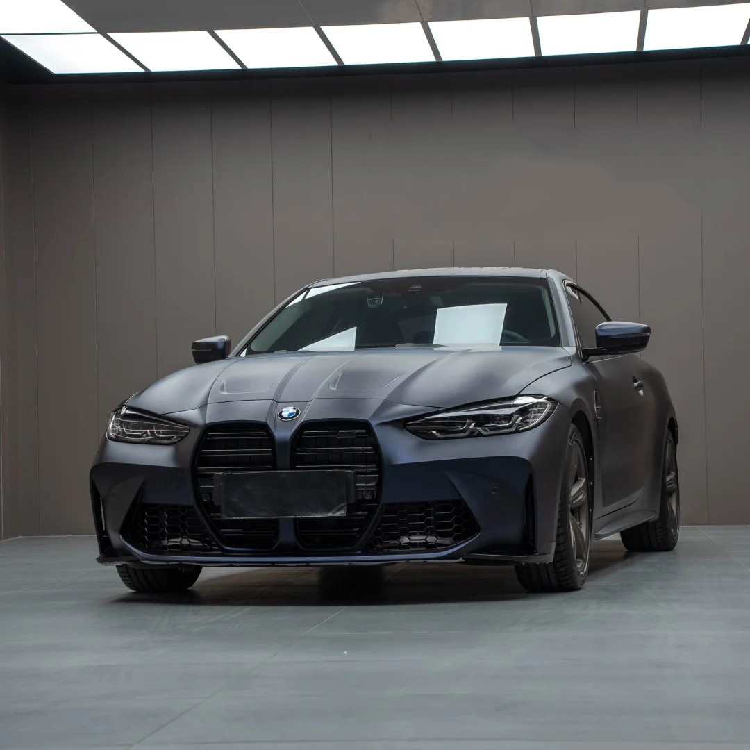 Best Matte Dark Blue Car Vinyl Wrap review Satisfy 00