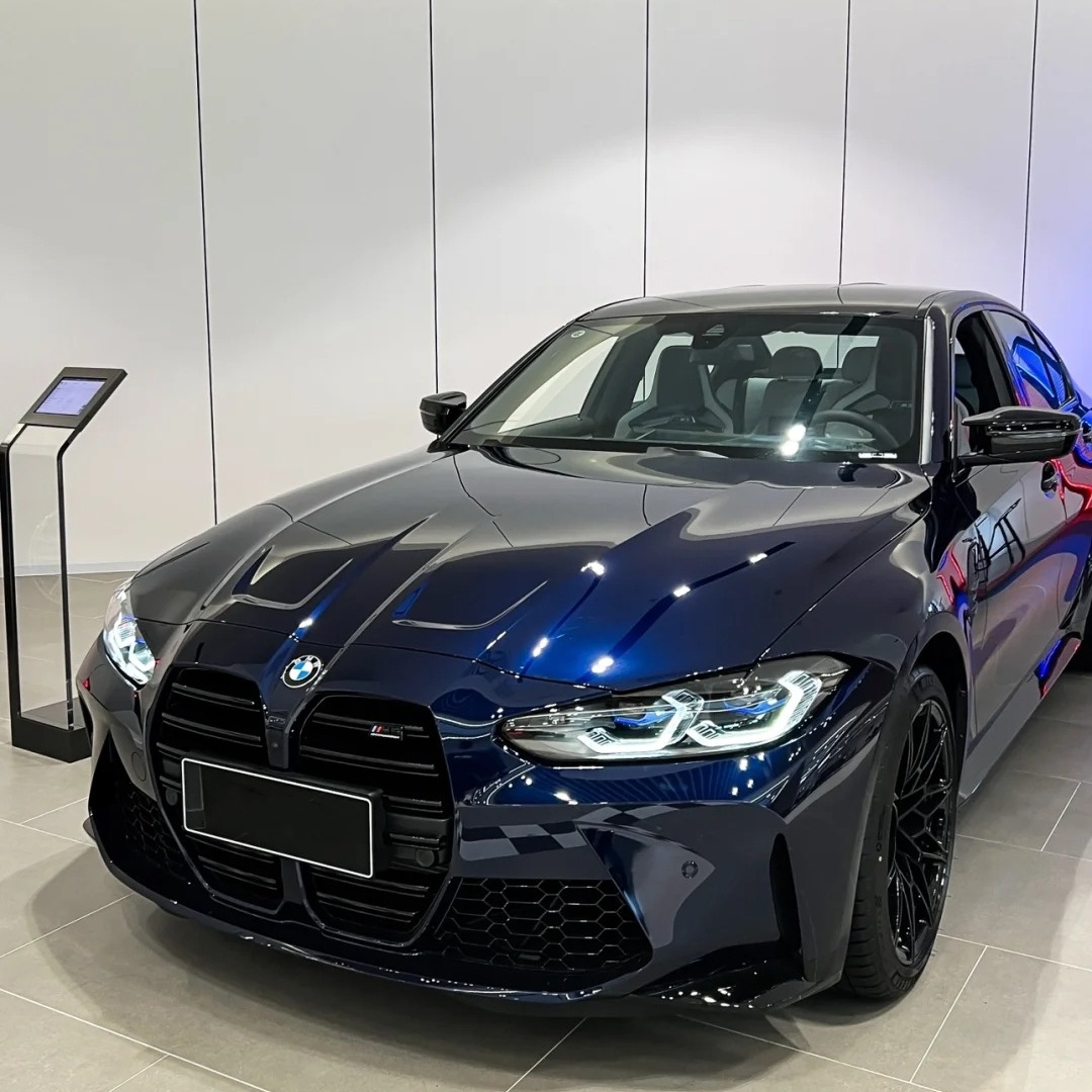 Gloss Metallic Tanzanite Blue Car Vinyl Wrap PET review Tanzanite 02