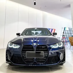 Gloss Metallic Tanzanite Blue Car Vinyl Wrap PET review Tanzanite 02